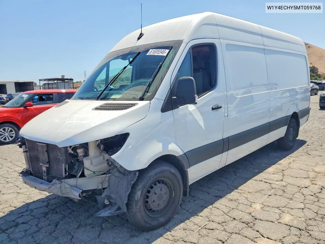 2021 Mercedes-Benz Sprinter 2500 VIN: W1Y4ECHY5MT059768 Lot: 61605946