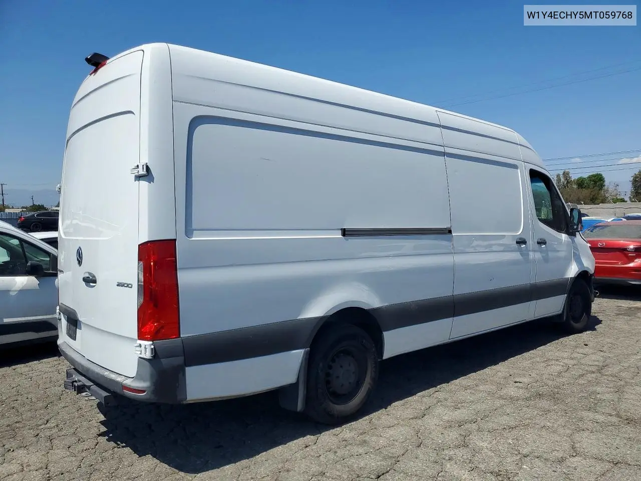 2021 Mercedes-Benz Sprinter 2500 VIN: W1Y4ECHY5MT059768 Lot: 61605946