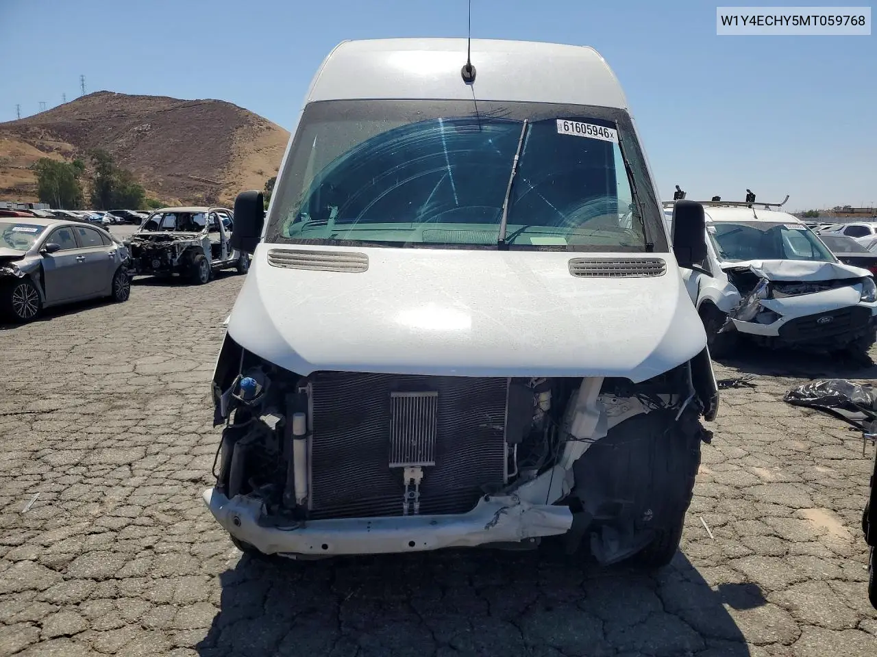 2021 Mercedes-Benz Sprinter 2500 VIN: W1Y4ECHY5MT059768 Lot: 61605946