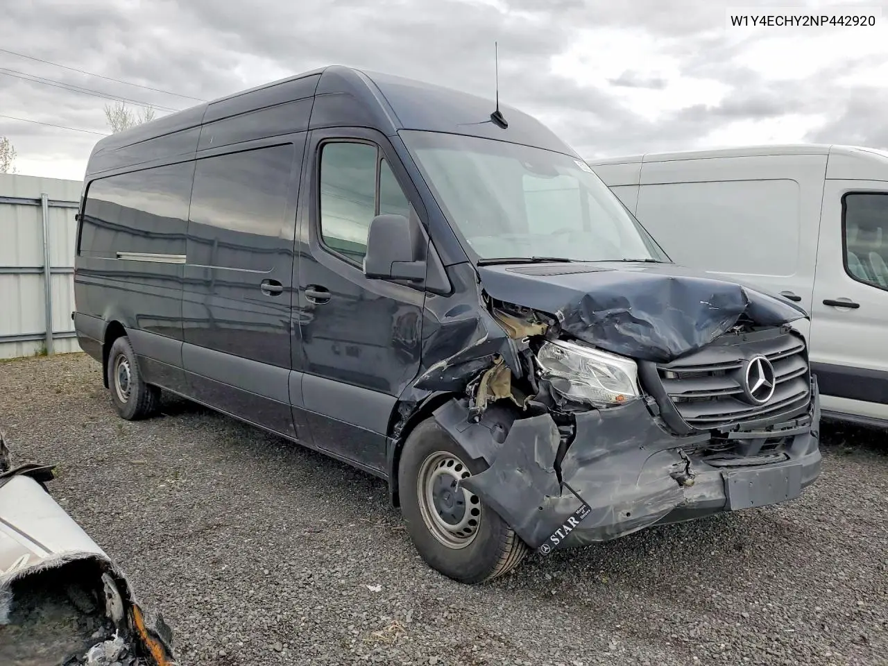 2022 Mercedes Benz Sprinter 2500 VIN: W1Y4ECHY2NP442920 Lot: 53093746