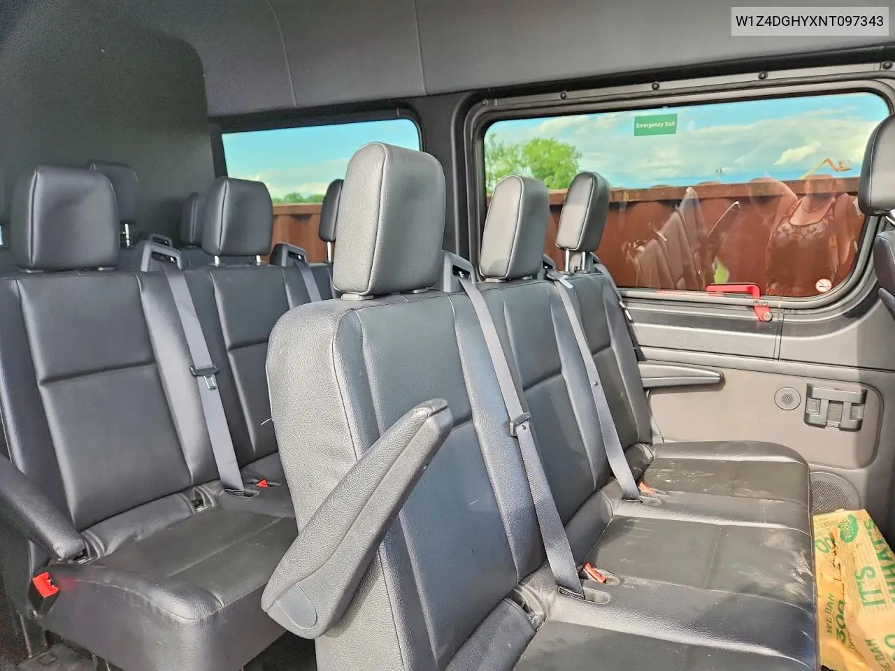 2022 Mercedes-Benz Sprinter 2500 VIN: W1Z4DGHYXNT097343 Lot: 53694006
