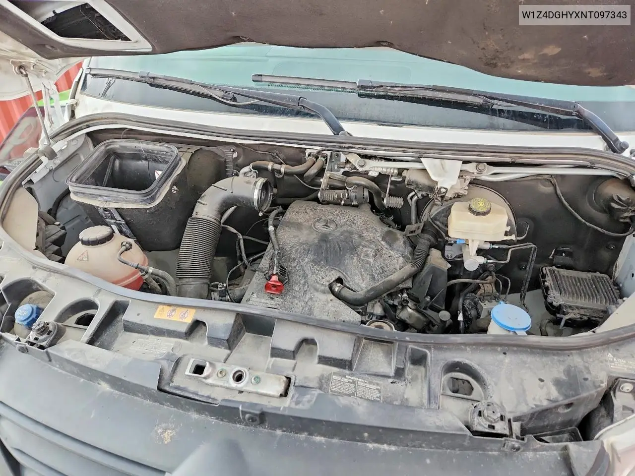 2022 Mercedes-Benz Sprinter 2500 VIN: W1Z4DGHYXNT097343 Lot: 53694006