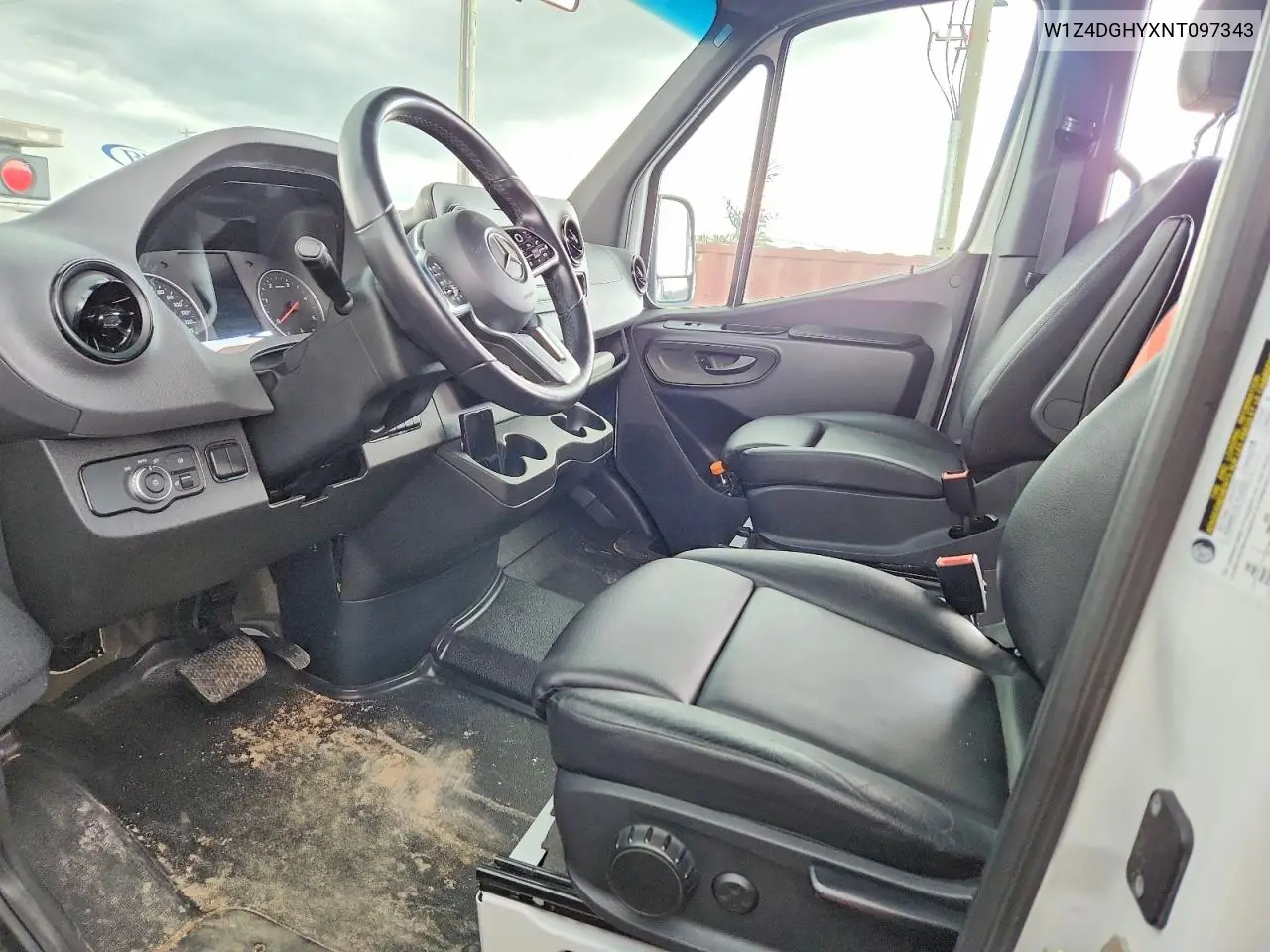 2022 Mercedes-Benz Sprinter 2500 VIN: W1Z4DGHYXNT097343 Lot: 53694006