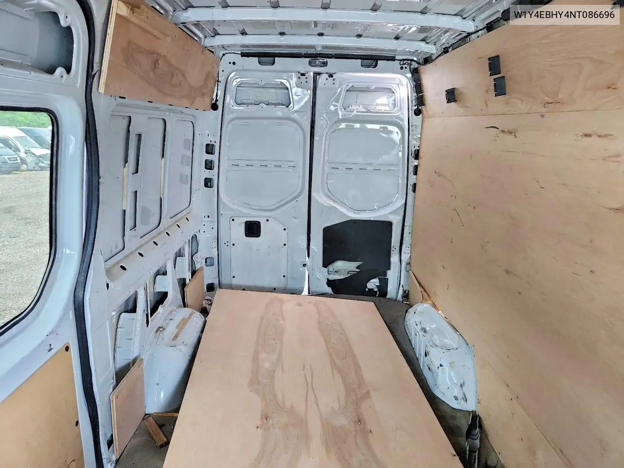 2022 Mercedes-Benz Sprinter 2500 Delivery Van VIN: W1Y4EBHY4NT086696 Lot: 57777986