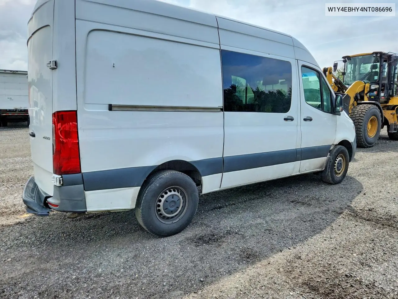 2022 Mercedes-Benz Sprinter 2500 Delivery Van VIN: W1Y4EBHY4NT086696 Lot: 57777986