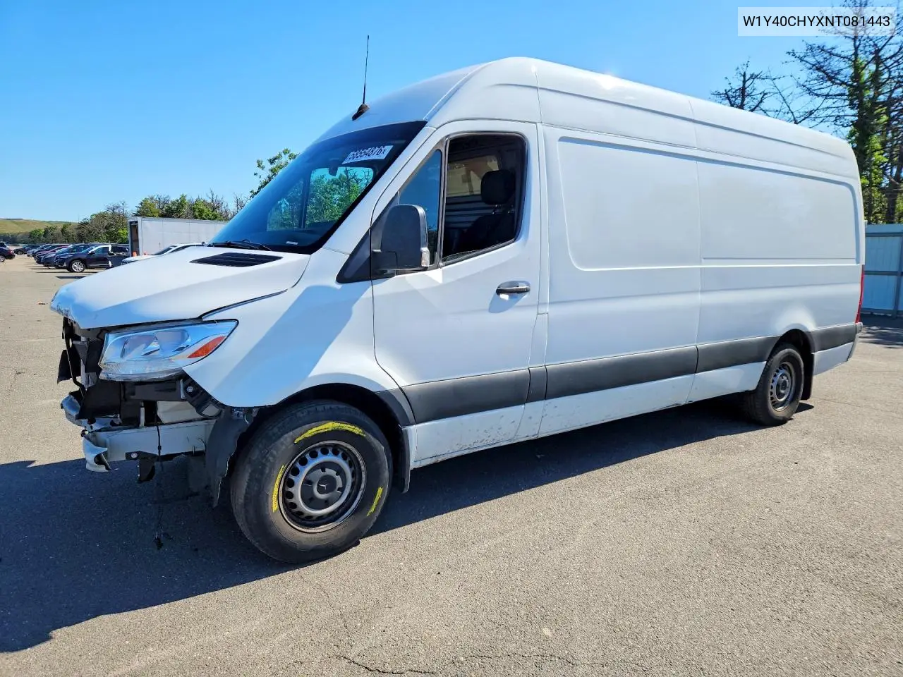 2022 Mercedes-Benz Sprinter 2500 VIN: W1Y40CHYXNT081443 Lot: 58554876