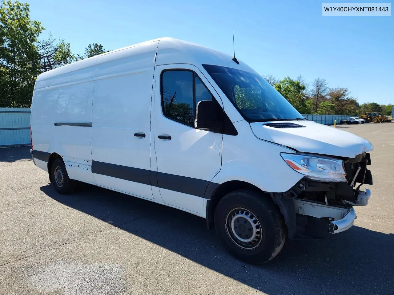 2022 Mercedes-Benz Sprinter 2500 VIN: W1Y40CHYXNT081443 Lot: 58554876