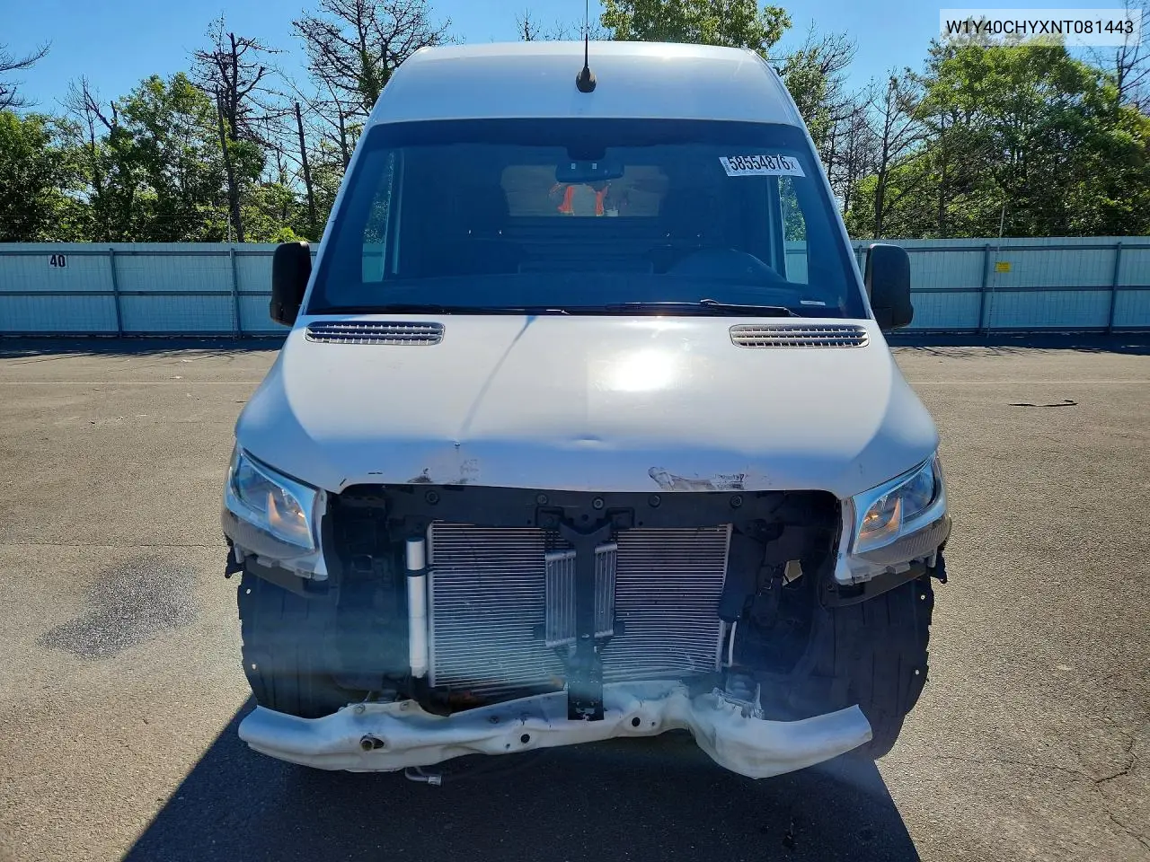 2022 Mercedes-Benz Sprinter 2500 VIN: W1Y40CHYXNT081443 Lot: 58554876