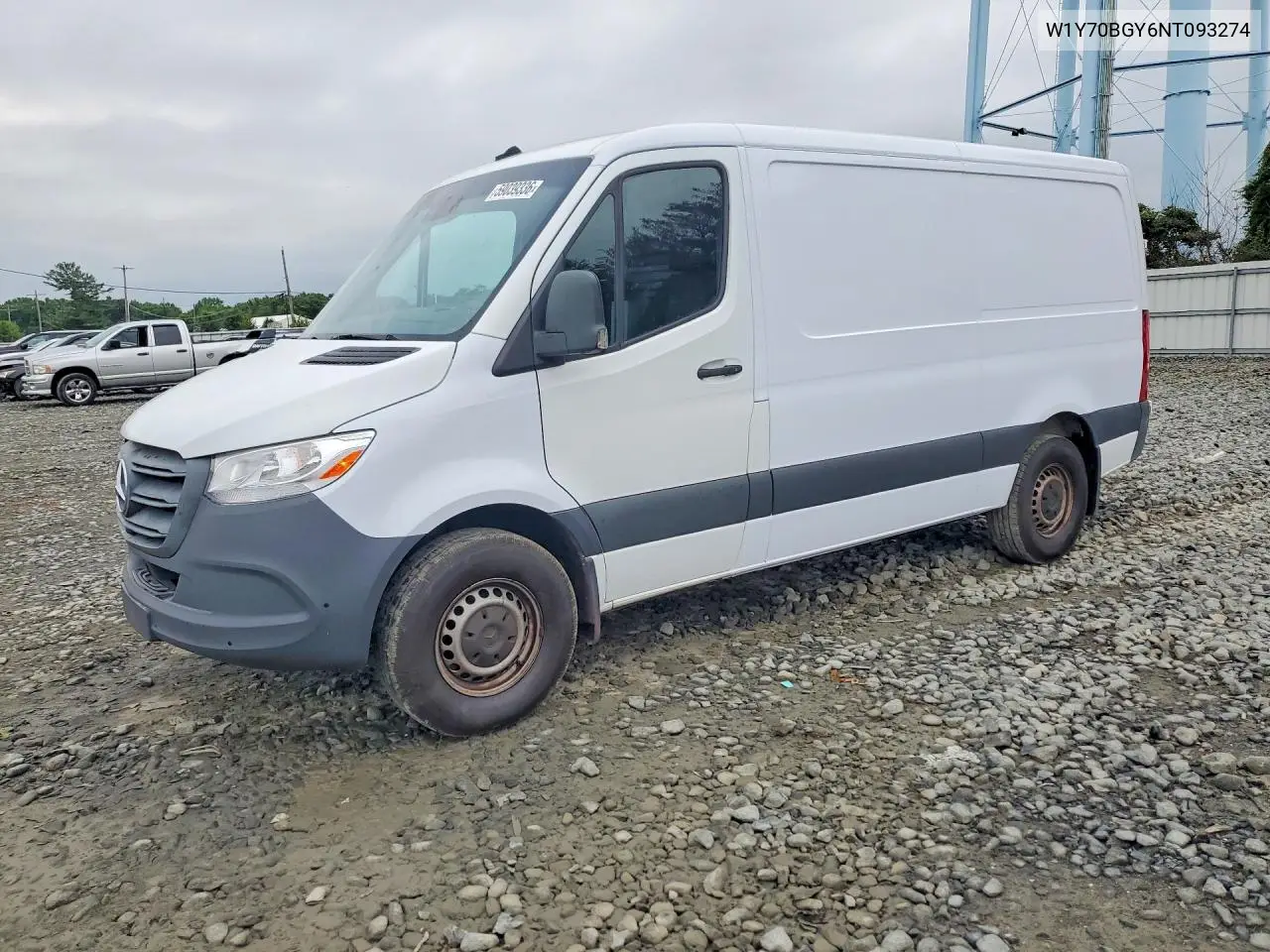 2022 Mercedes-Benz Sprinter 1500 VIN: W1Y70BGY6NT093274 Lot: 59039336
