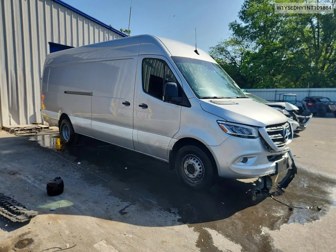 2022 Mercedes-Benz Sprinter 3500 VIN: W1Y5EDHY1NT109884 Lot: 59628246