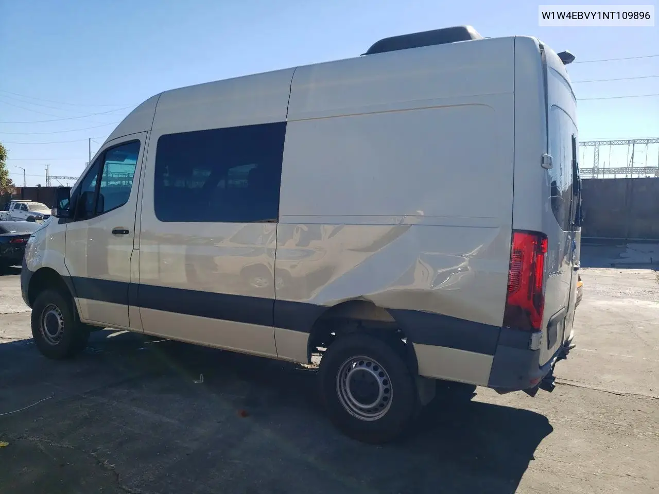 2022 Mercedes-Benz Sprinter 2500 VIN: W1W4EBVY1NT109896 Lot: 60211266