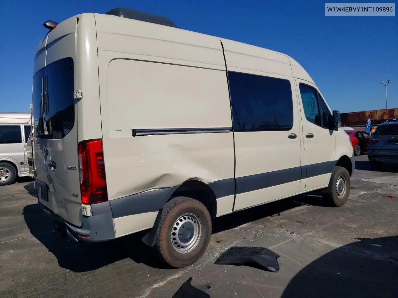 2022 Mercedes-Benz Sprinter 2500 VIN: W1W4EBVY1NT109896 Lot: 60211266