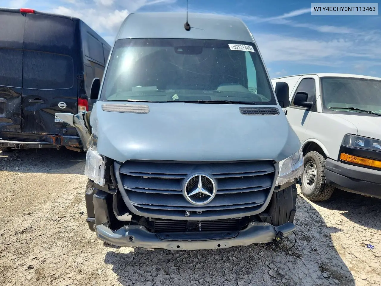 2022 Mercedes-Benz Sprinter 2500 Delivery Van VIN: W1Y4ECHY0NT113463 Lot: 60521346