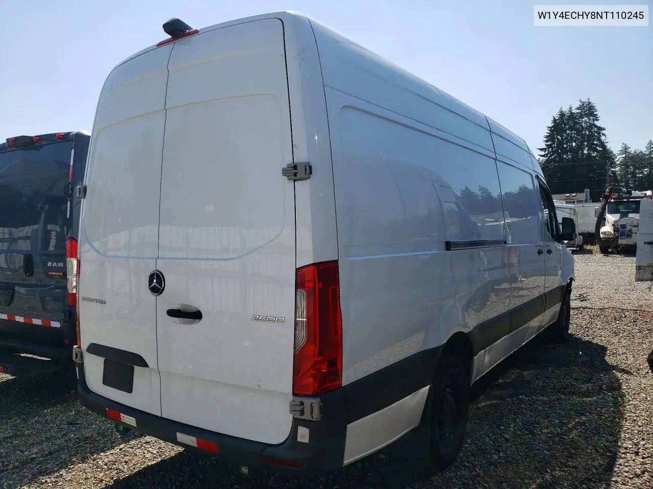 2022 Mercedes-Benz Sprinter 2500 VIN: W1Y4ECHY8NT110245 Lot: 60586466