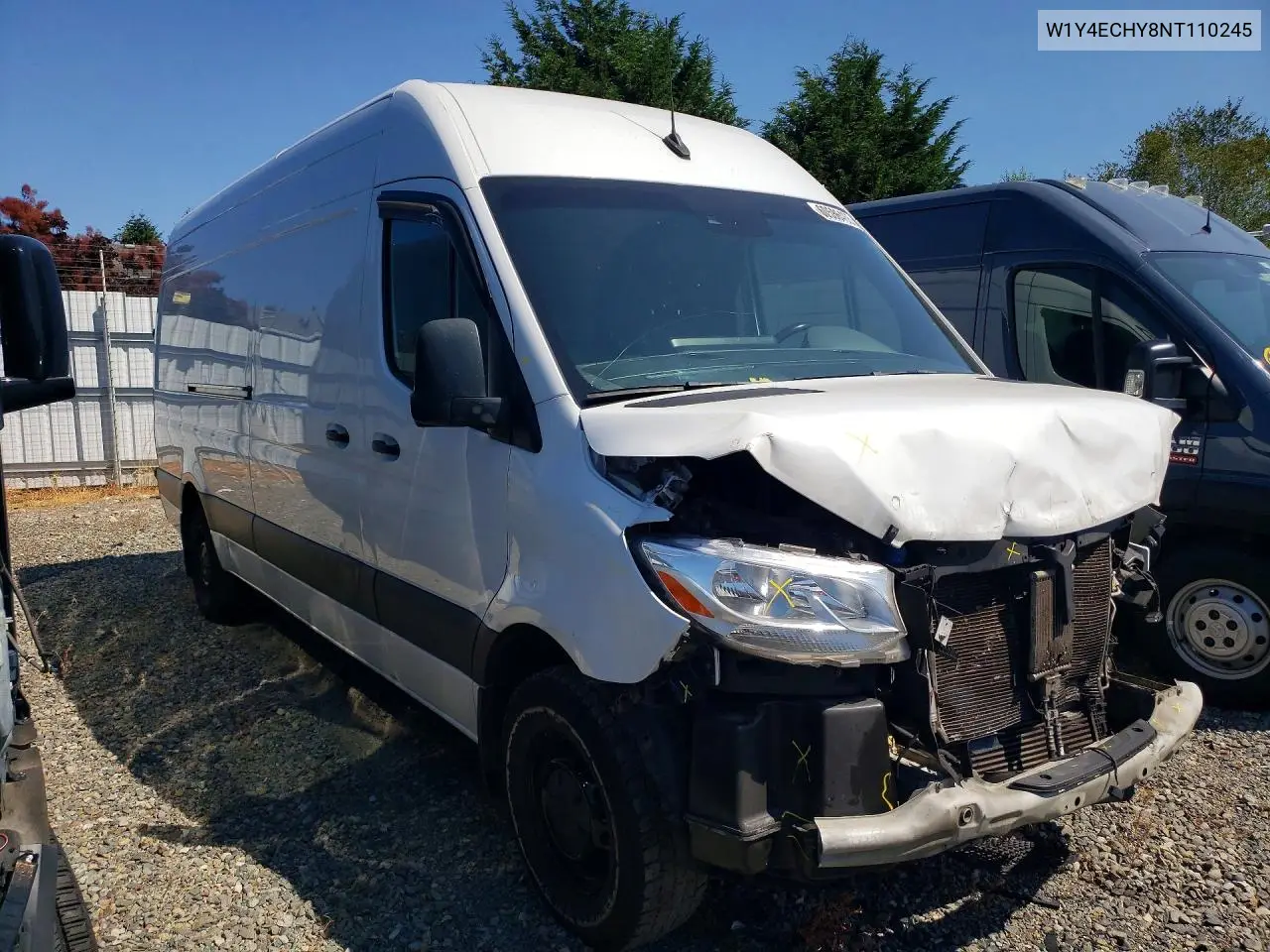 2022 Mercedes-Benz Sprinter 2500 VIN: W1Y4ECHY8NT110245 Lot: 60586466