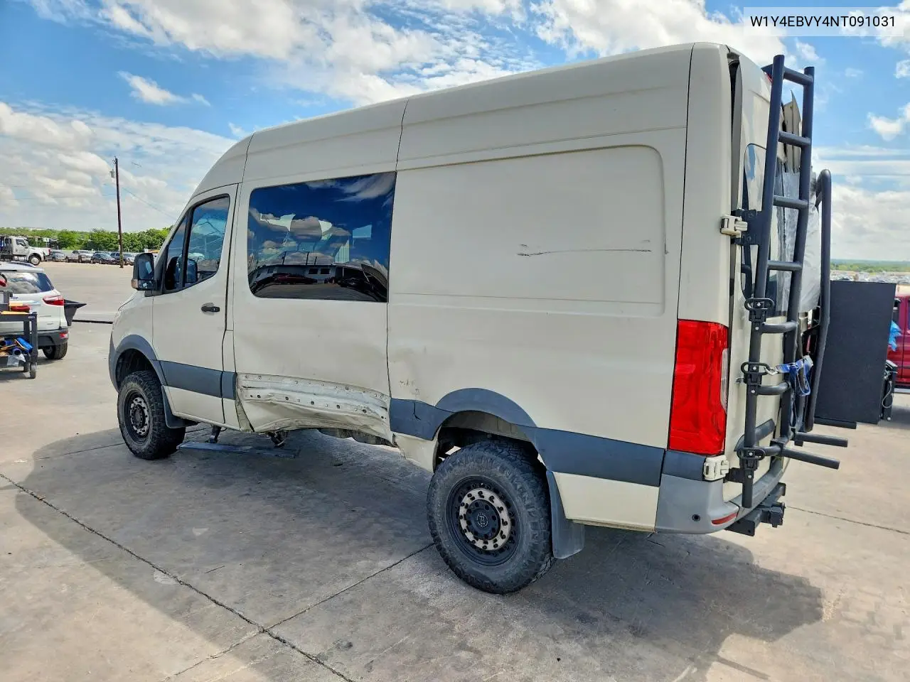 2022 Mercedes-Benz Sprinter 2500 VIN: W1Y4EBVY4NT091031 Lot: 60915356