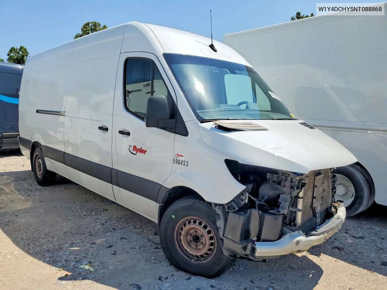 2022 Mercedes-Benz Sprinter 2500 VIN: W1Y4DCHY5NT088868 Lot: 61144406