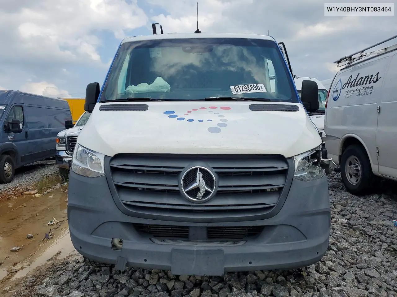 2022 Mercedes-Benz Sprinter 2500 VIN: W1Y40BHY3NT083464 Lot: 61298896