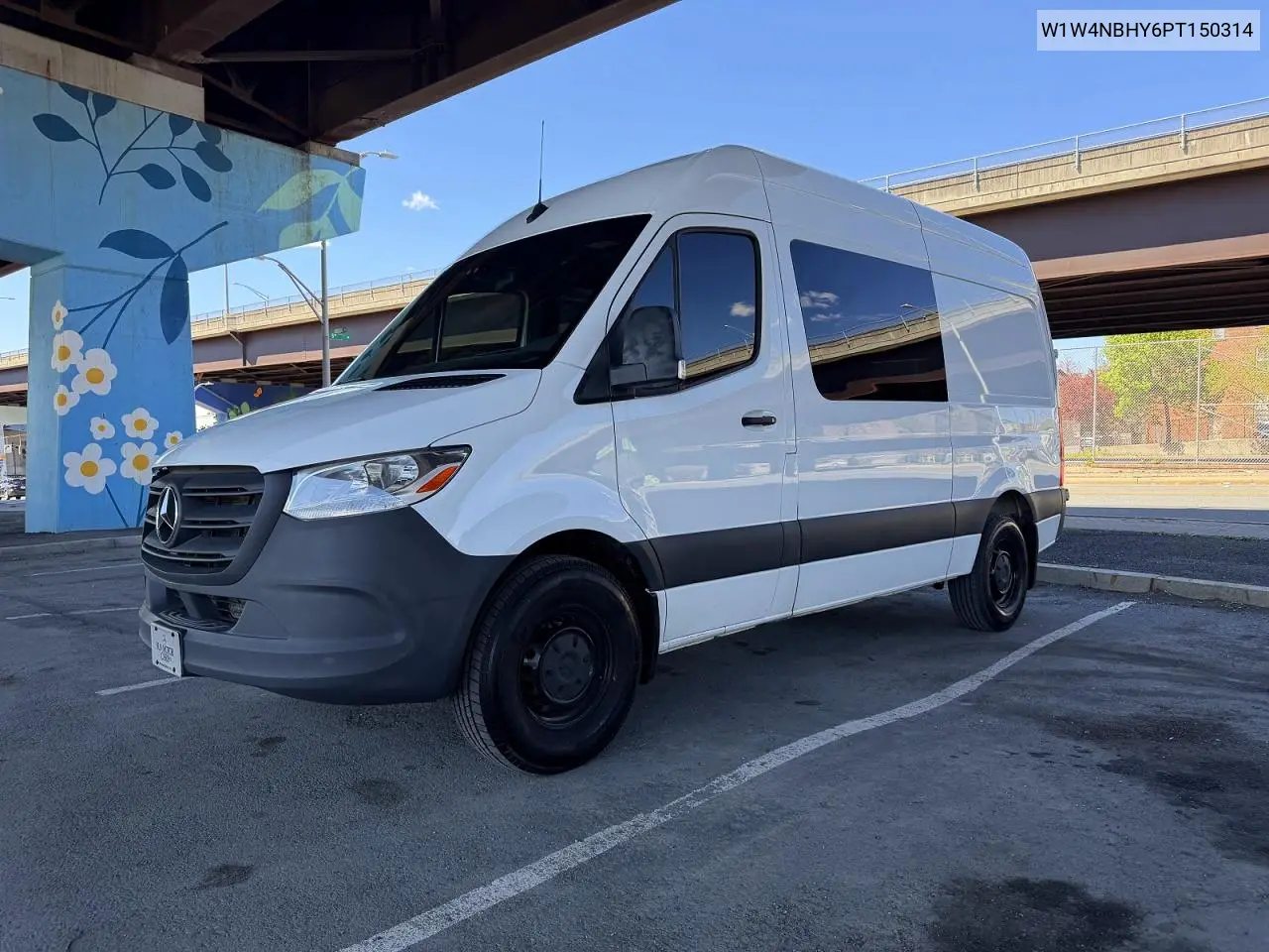 2023 Mercedes-Benz Sprinter 2500 VIN: W1W4NBHY6PT150314 Lot: 59398046