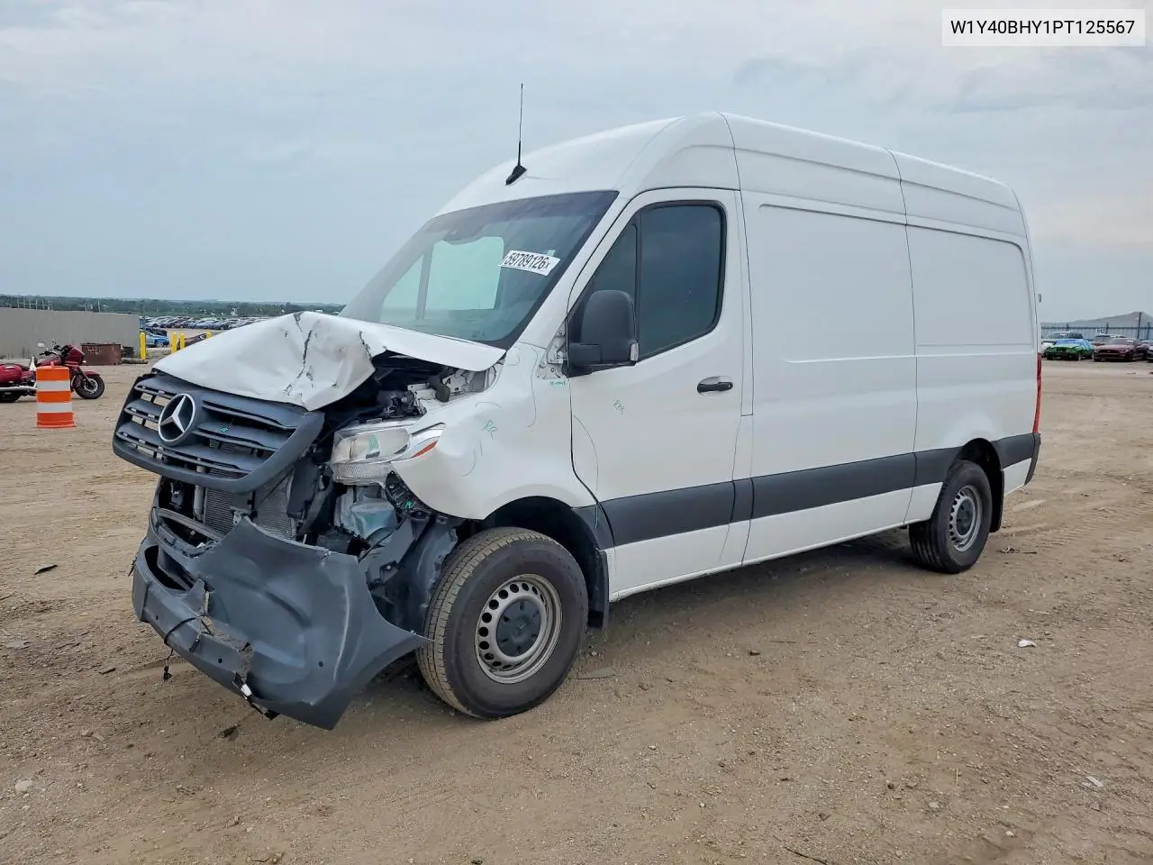 2023 Mercedes-Benz Sprinter 2500 VIN: W1Y40BHY1PT125567 Lot: 59789126
