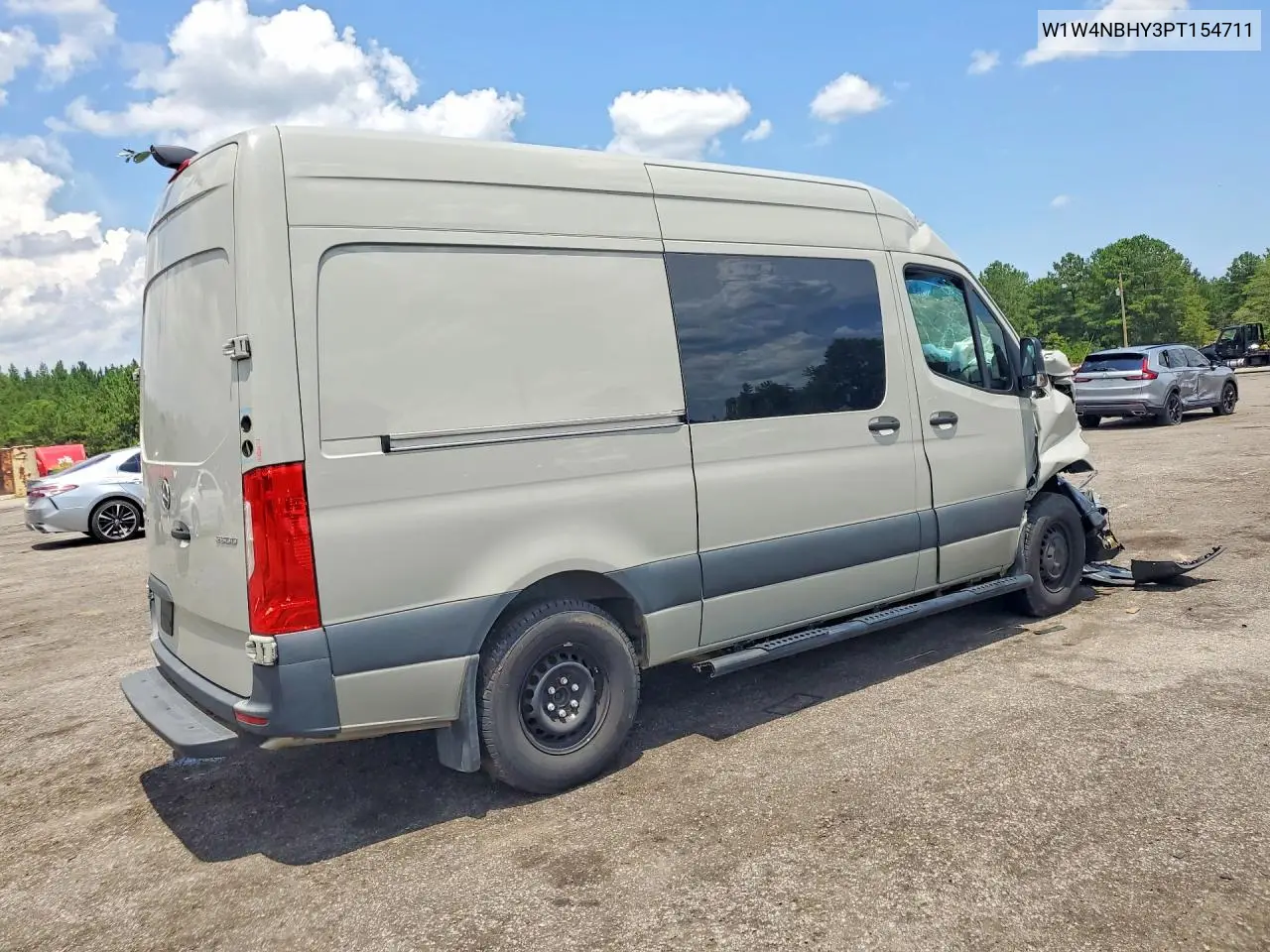 2023 Mercedes-Benz Sprinter 2500 VIN: W1W4NBHY3PT154711 Lot: 59871996