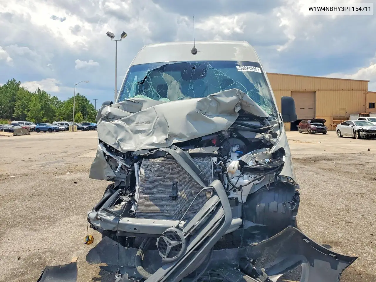 2023 Mercedes-Benz Sprinter 2500 VIN: W1W4NBHY3PT154711 Lot: 59871996