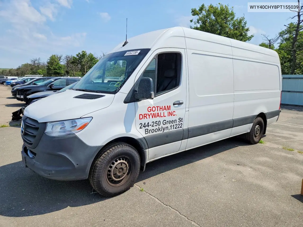 2023 Mercedes-Benz Sprinter 2500 Delivery Van VIN: W1Y40CHY8PT155039 Lot: 60522156