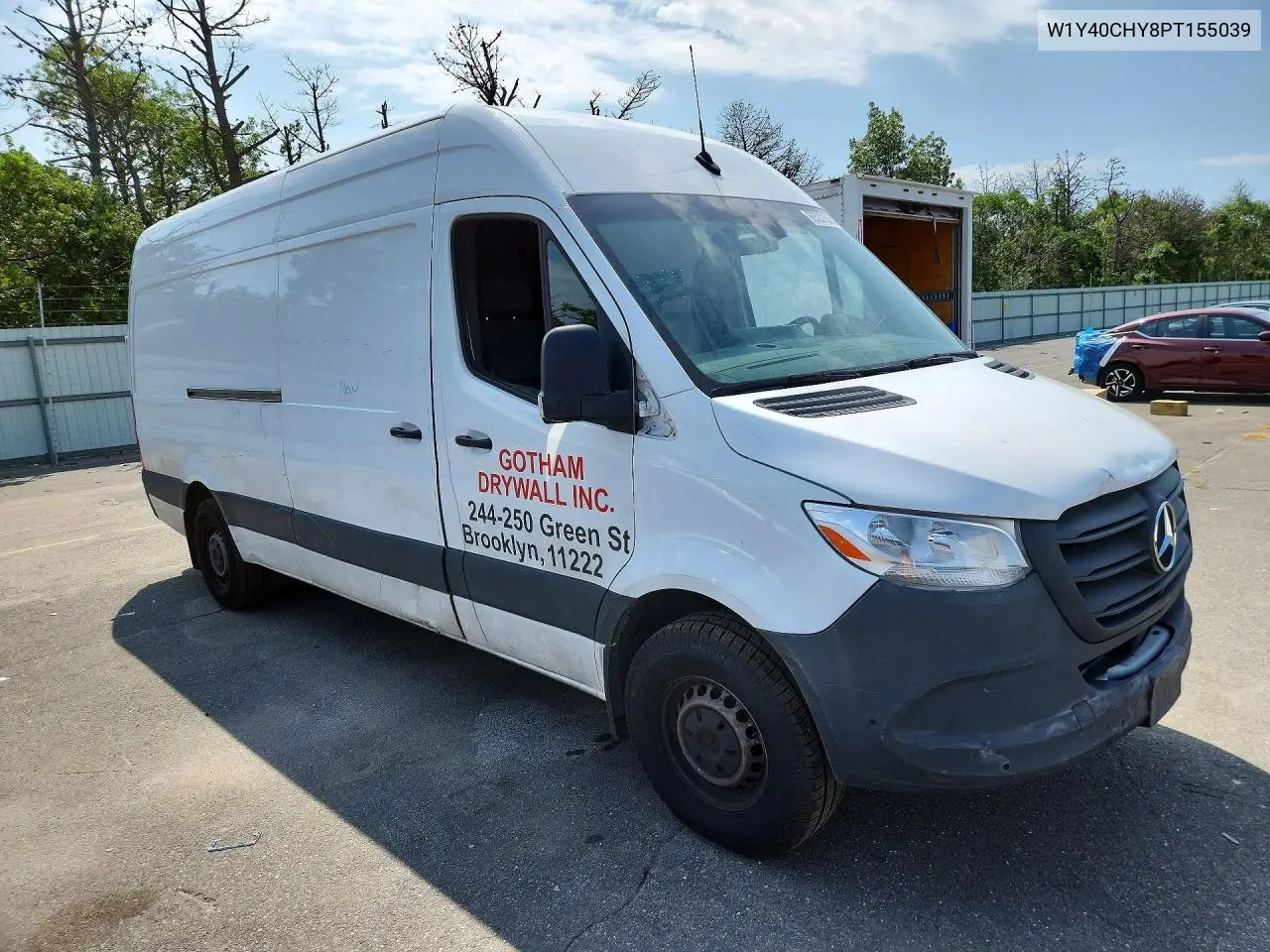 2023 Mercedes-Benz Sprinter 2500 Delivery Van VIN: W1Y40CHY8PT155039 Lot: 60522156