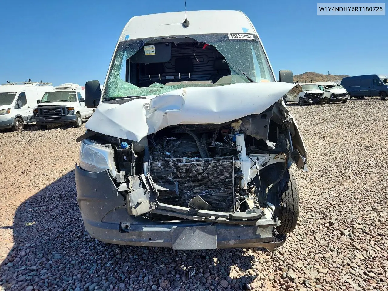 2024 Mercedes-Benz Sprinter VIN: W1Y4NDHY6RT180726 Lot: 56321906