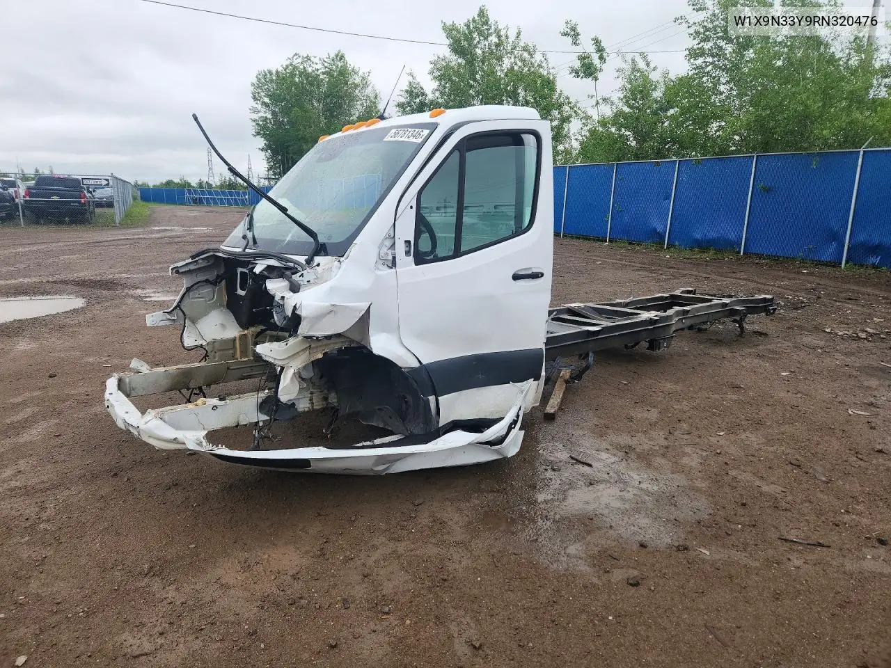 2024 Mercedes-Benz Sprinter 4500 VIN: W1X9N33Y9RN320476 Lot: 56781346