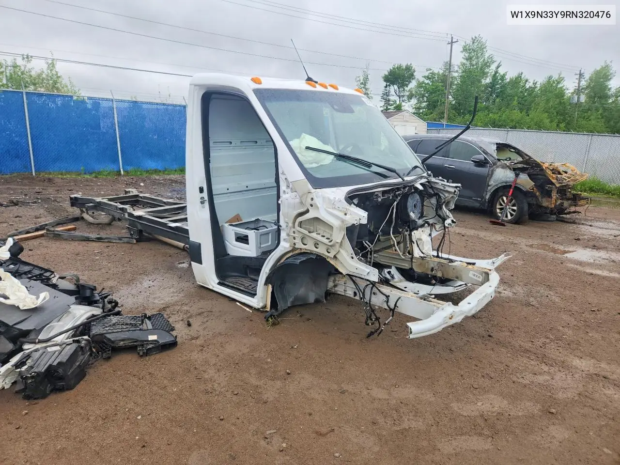 2024 Mercedes-Benz Sprinter 4500 VIN: W1X9N33Y9RN320476 Lot: 56781346