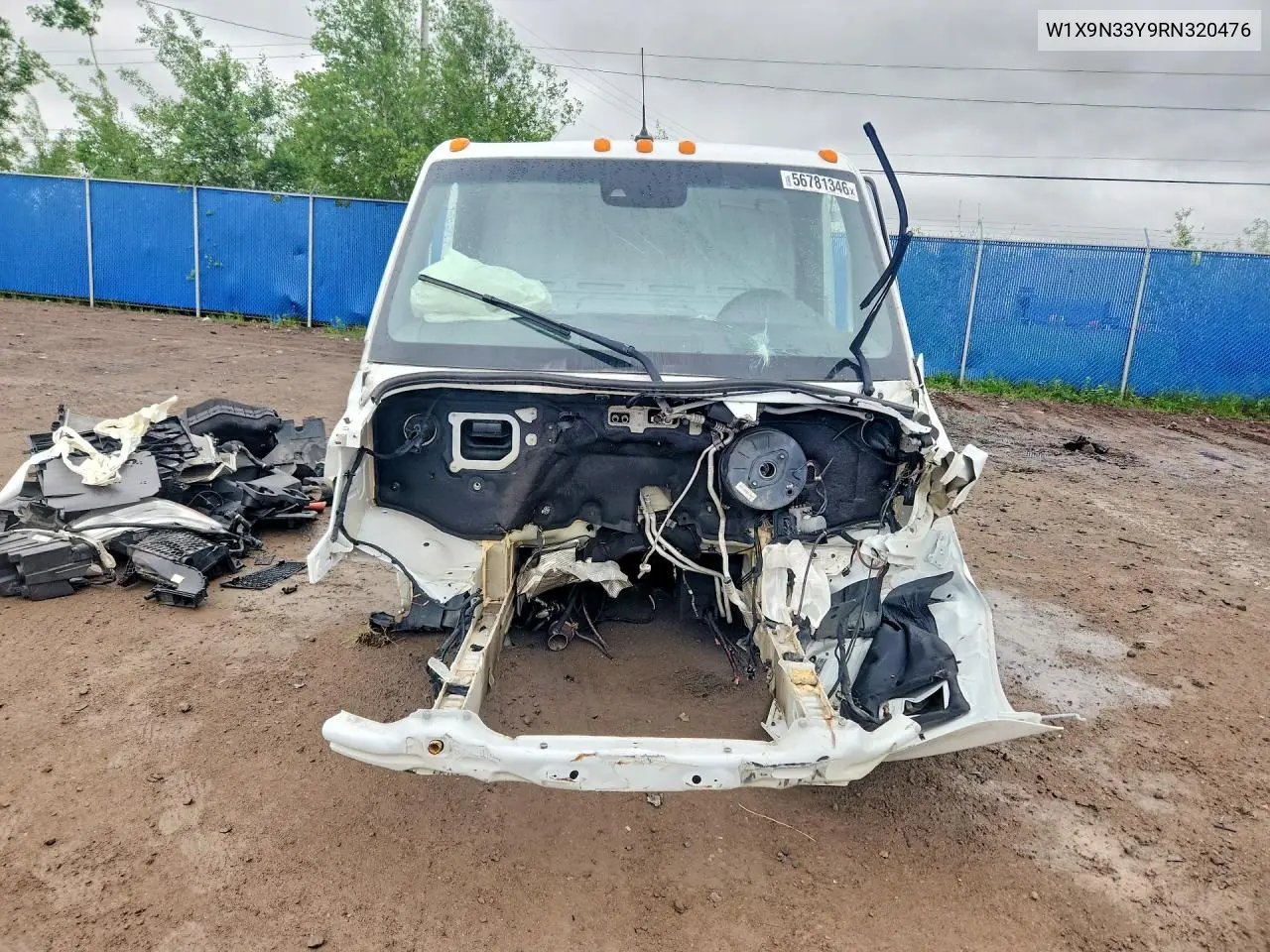 2024 Mercedes-Benz Sprinter 4500 VIN: W1X9N33Y9RN320476 Lot: 56781346