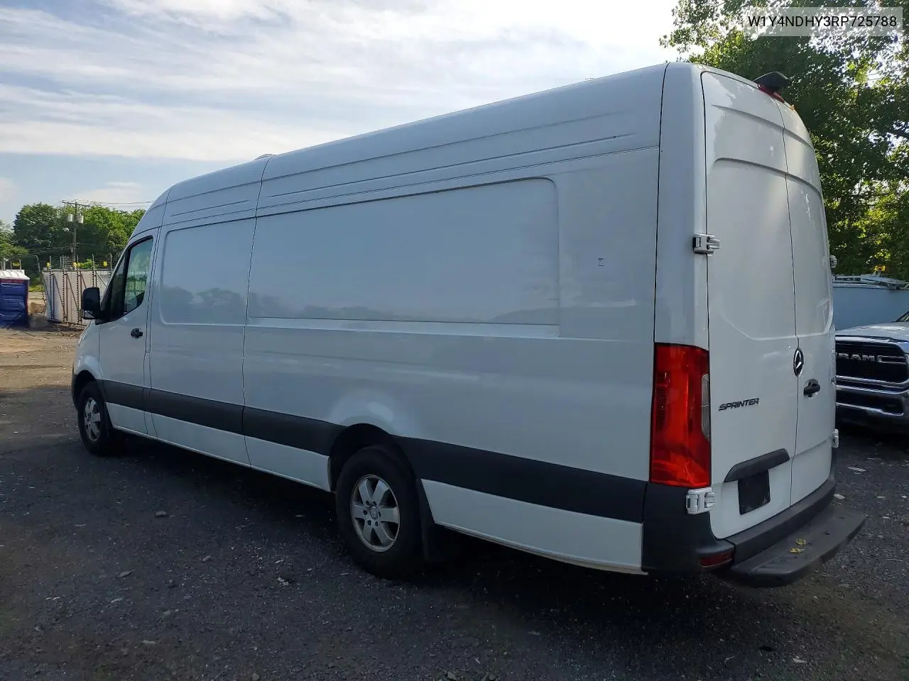 2024 Mercedes Benz Sprinter 2500 Delivery Van VIN: W1Y4NDHY3RP725788 Lot: 57048946