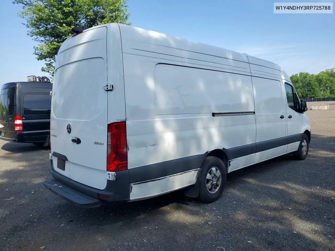 2024 Mercedes Benz Sprinter 2500 Delivery Van VIN: W1Y4NDHY3RP725788 Lot: 57048946