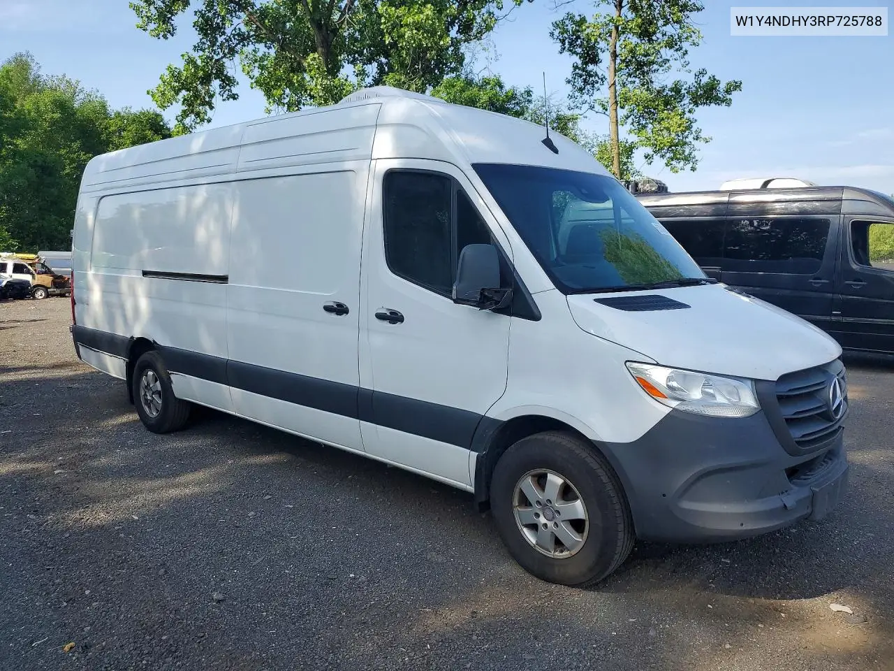 2024 Mercedes Benz Sprinter 2500 Delivery Van VIN: W1Y4NDHY3RP725788 Lot: 57048946