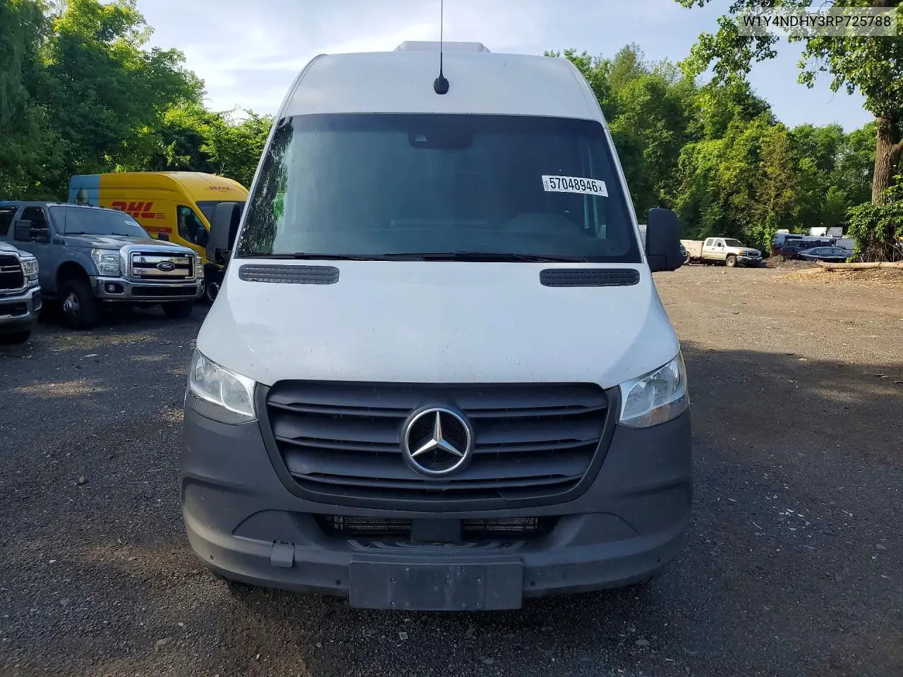 2024 Mercedes Benz Sprinter 2500 Delivery Van VIN: W1Y4NDHY3RP725788 Lot: 57048946