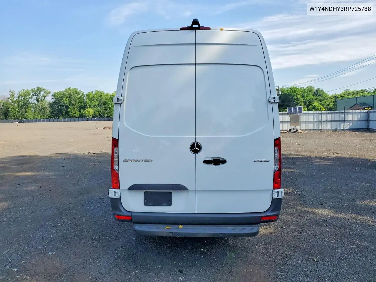 2024 Mercedes Benz Sprinter 2500 Delivery Van VIN: W1Y4NDHY3RP725788 Lot: 57048946