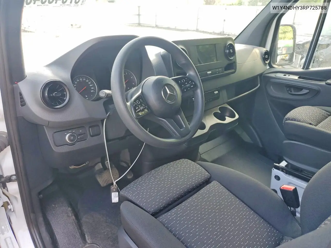 2024 Mercedes Benz Sprinter 2500 Delivery Van VIN: W1Y4NDHY3RP725788 Lot: 57048946