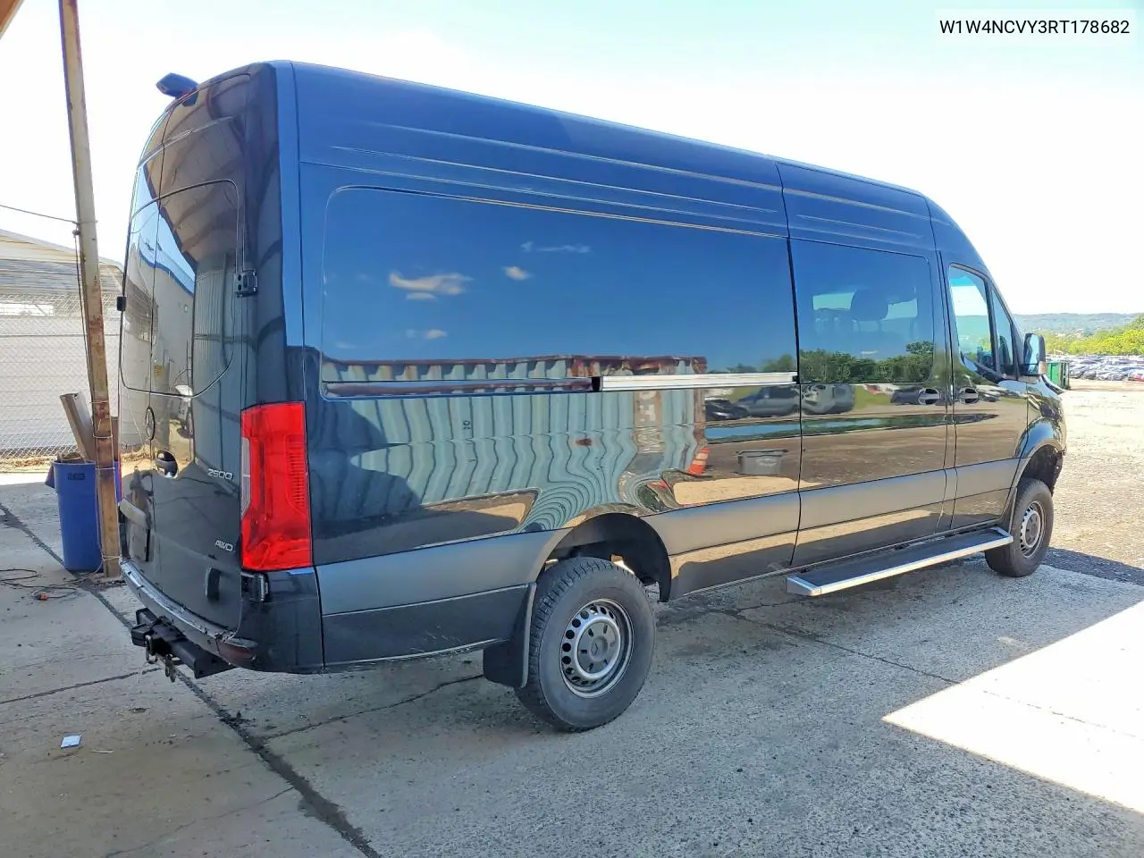 2024 Mercedes-Benz Sprinter 2500 VIN: W1W4NCVY3RT178682 Lot: 58612196