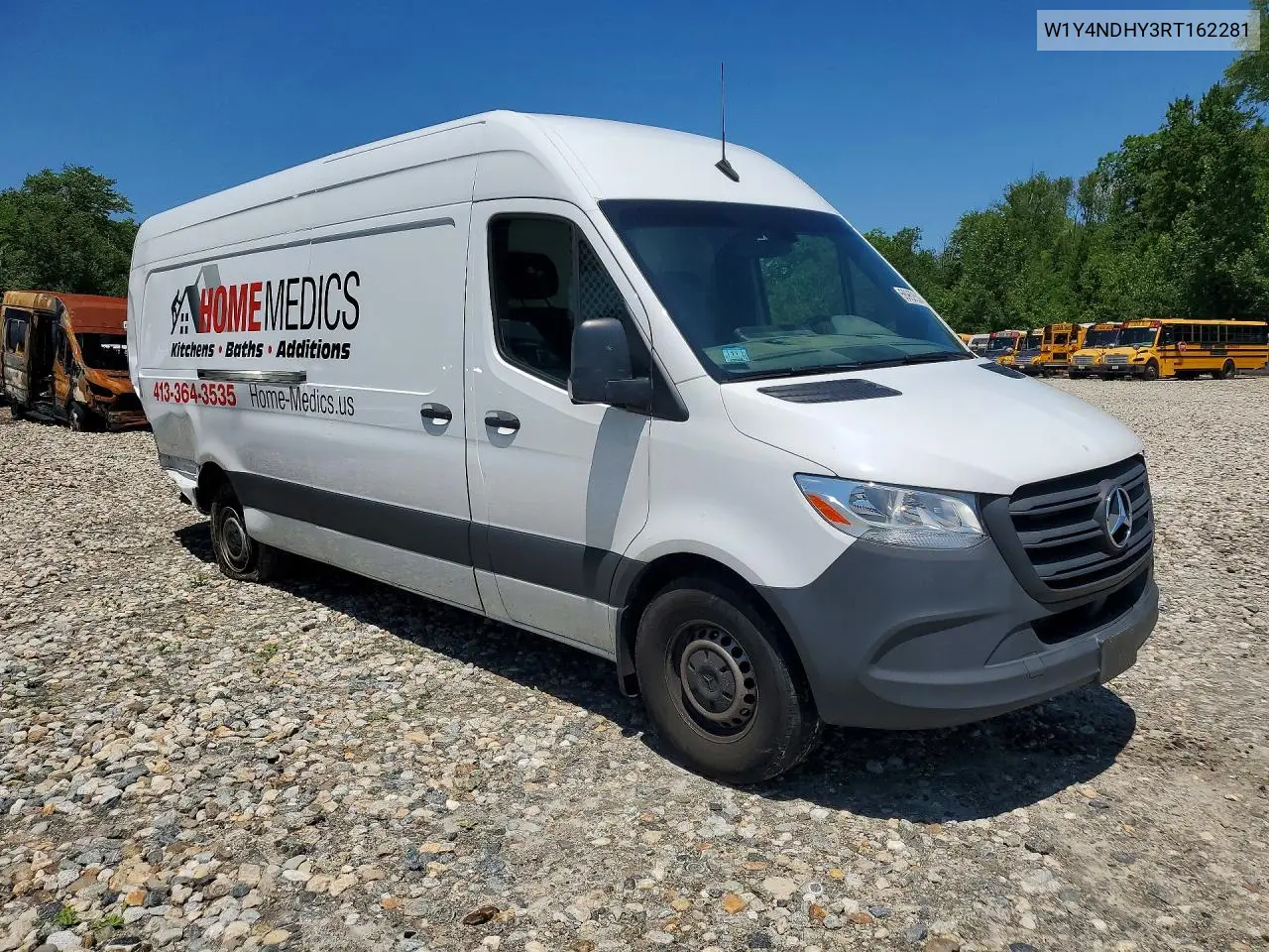 2024 Mercedes-Benz Sprinter 2500 VIN: W1Y4NDHY3RT162281 Lot: 58952536