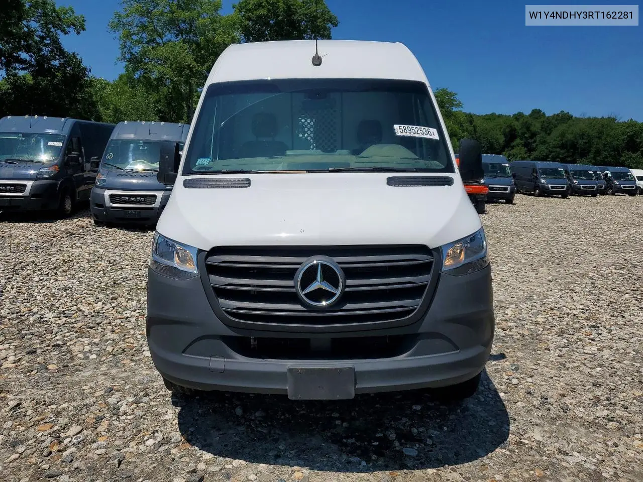 2024 Mercedes-Benz Sprinter 2500 VIN: W1Y4NDHY3RT162281 Lot: 58952536