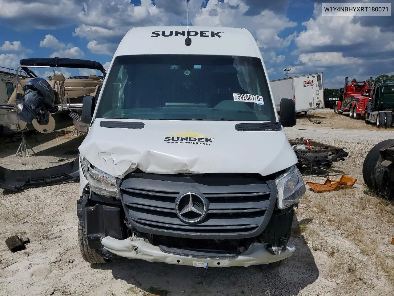 2024 Mercedes-Benz Sprinter 2500 VIN: W1Y4NBHYXRT180071 Lot: 59286176
