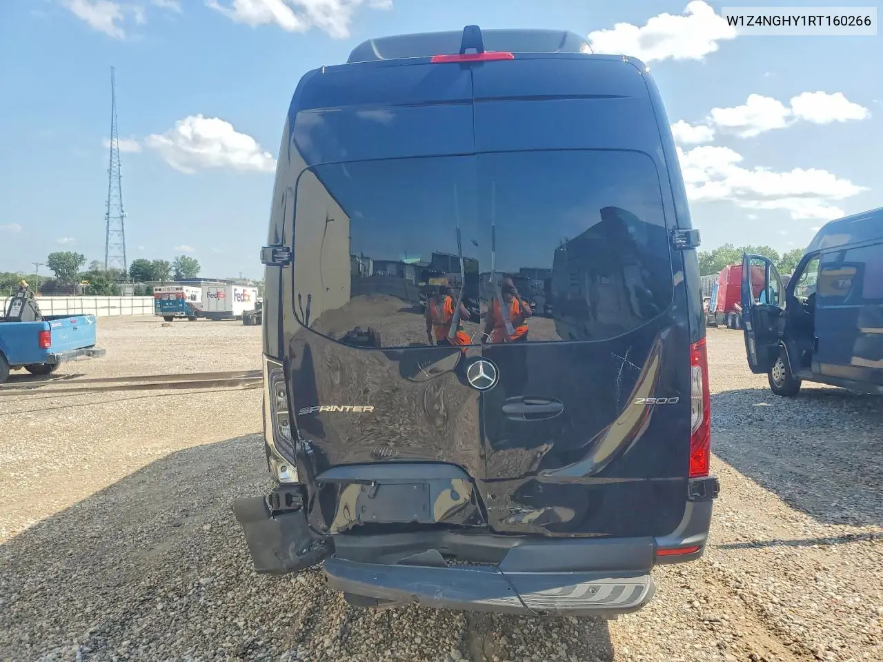 2024 Mercedes-Benz Sprinter 2500 VIN: W1Z4NGHY1RT160266 Lot: 59349496
