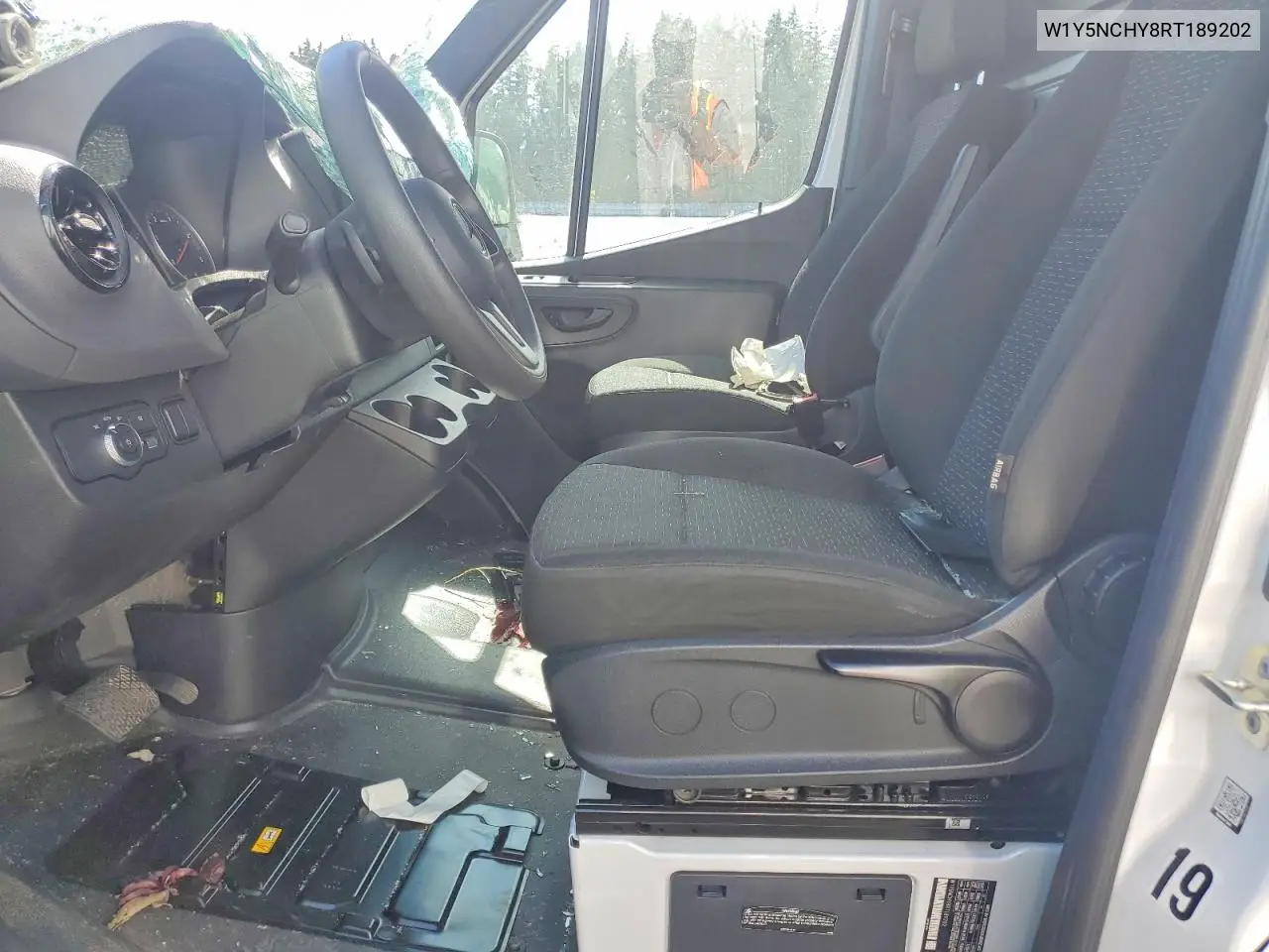 2024 Mercedes-Benz Sprinter 3500 VIN: W1Y5NCHY8RT189202 Lot: 60066736