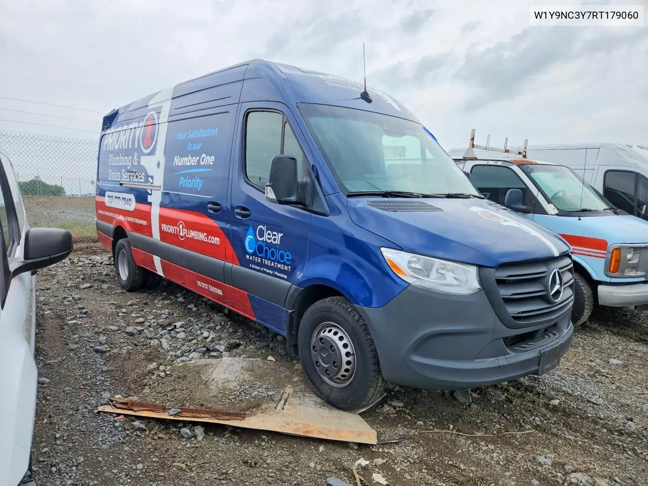 2024 Mercedes-Benz Sprinter 4500 Delivery Van VIN: W1Y9NC3Y7RT179060 Lot: 60153066
