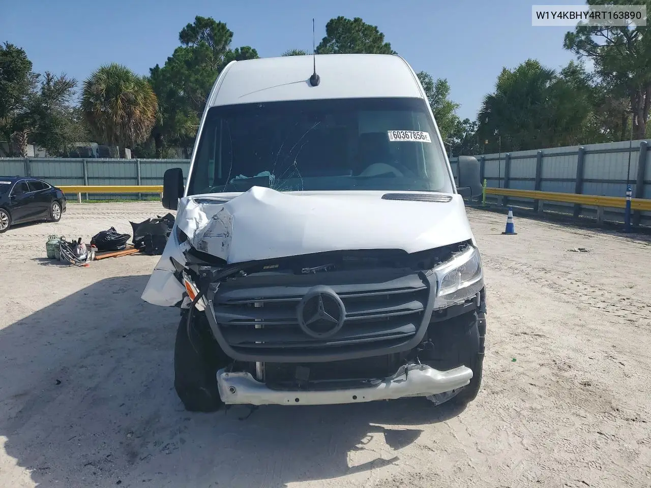 2024 Mercedes-Benz Sprinter 2500 VIN: W1Y4KBHY4RT163890 Lot: 60367856