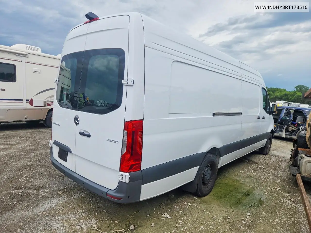 2024 Mercedes-Benz Sprinter 2500 Delivery Van VIN: W1W4NDHY3RT173516 Lot: 60654446