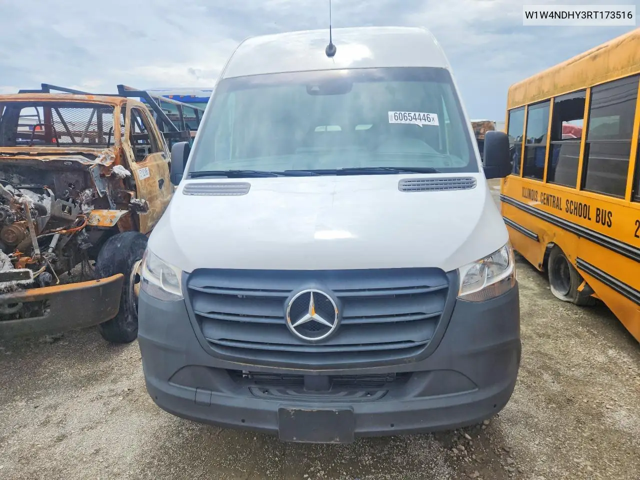 2024 Mercedes-Benz Sprinter 2500 Delivery Van VIN: W1W4NDHY3RT173516 Lot: 60654446