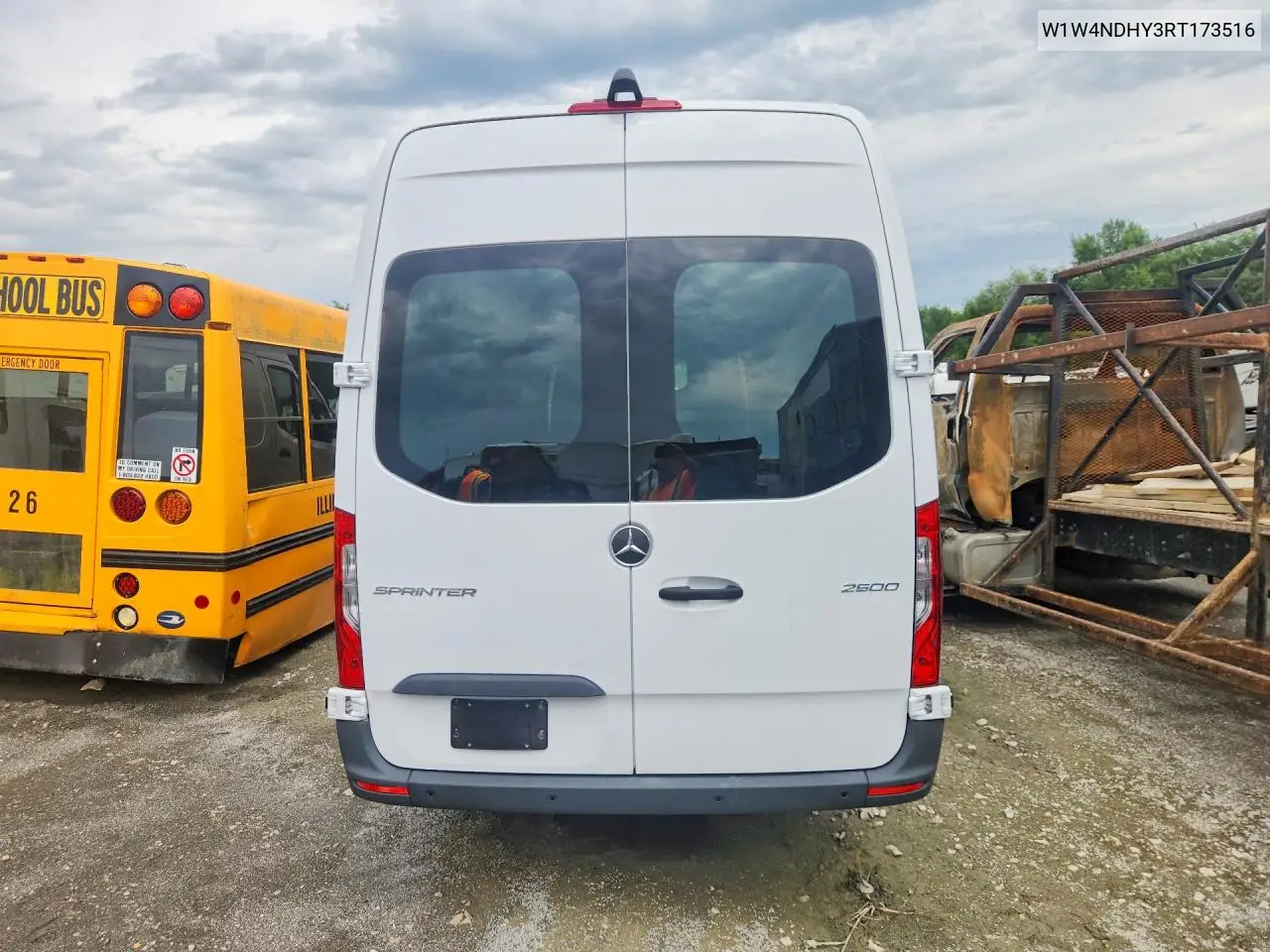 2024 Mercedes-Benz Sprinter 2500 Delivery Van VIN: W1W4NDHY3RT173516 Lot: 60654446
