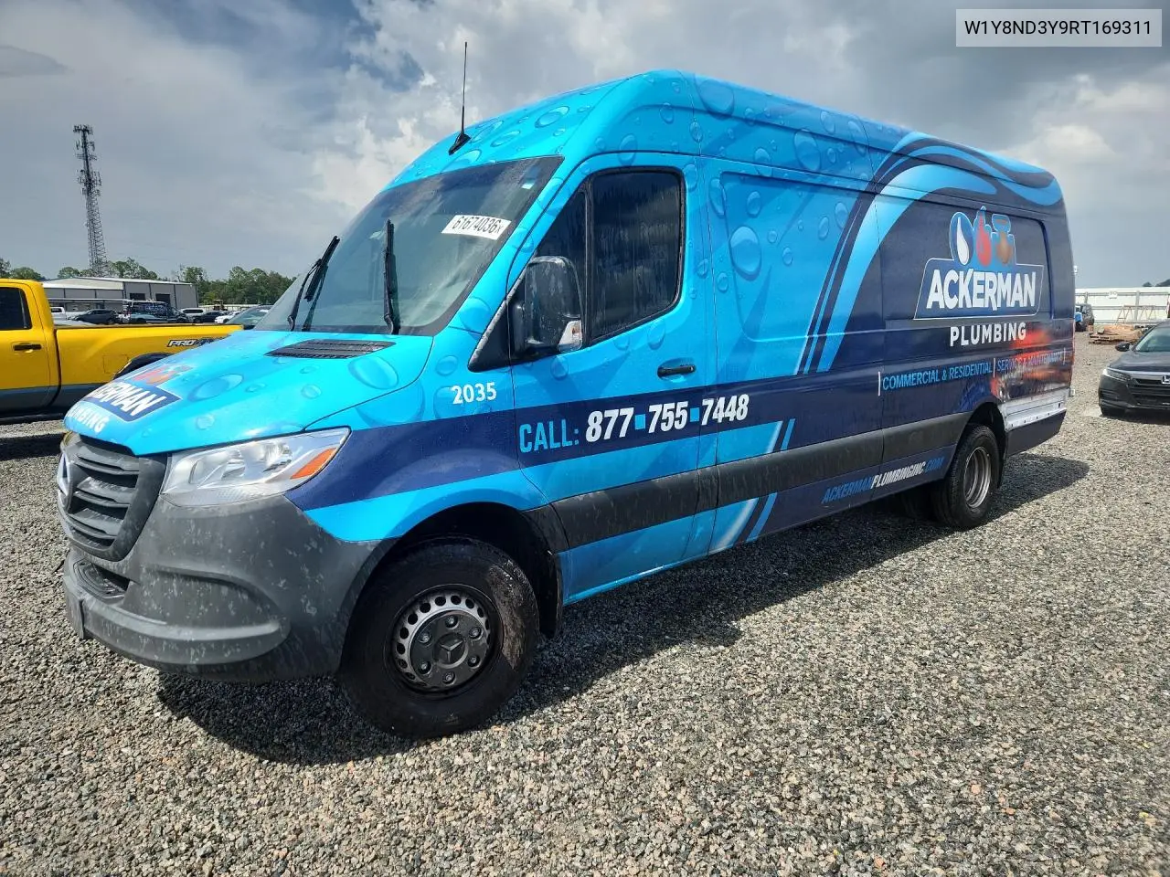 2024 Mercedes-Benz Sprinter 3500 VIN: W1Y8ND3Y9RT169311 Lot: 61674036